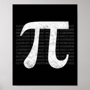Affiche Pi 3.14 Pi Happy Pi Day Math