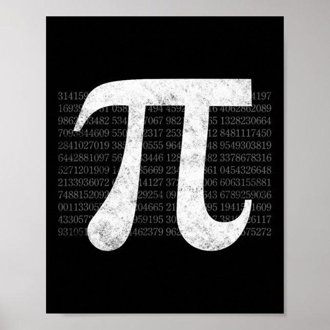 Affiche Pi 3.14 Pi Happy Pi Day Math (Devant)