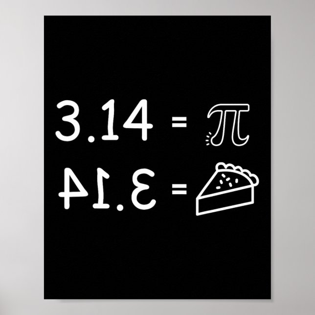 Affiche Pi Conspiration Pie Fun Pi Day Math (Devant)