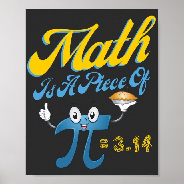 Affiche Pi Day 2023 Math Est Un Morceau De Pi 3.14 Math (Devant)