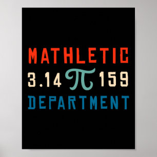 Affiche Pi Day 2025 Math Lover Mathématiques Mathletic Dep