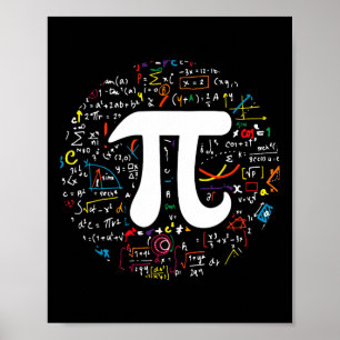 Affiche Pi Day 3.14159 Pi Symbole Enseignant Sciences Et M