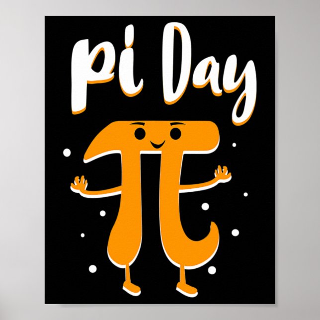 Affiche Pi Day Math Algebra Geeks Étudiants Geek Garçons N (Devant)