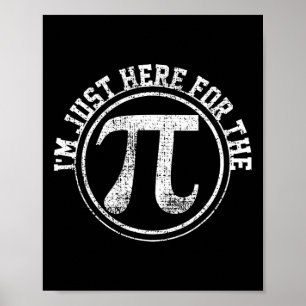Affiche Pi Day Math Science Cadeau Étudiant enseignant Vin
