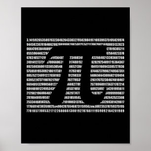 Affiche Pi Day Math Science Drôle Enseignant Cadeaux Mens 