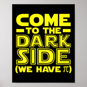 Affiche Pi Day Venez Au Côté Math Nous Avons Pi Math Geek