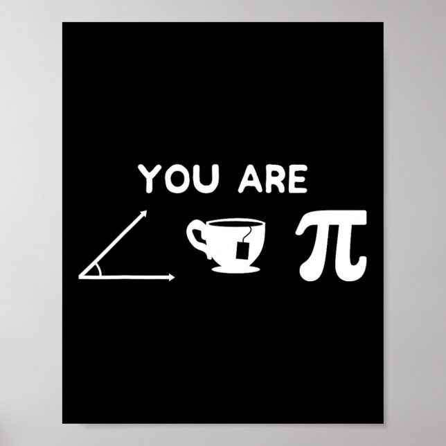 Affiche Pi Day Vous Êtes Cutie Pi Science Math Club Teache (Devant)