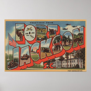 Affiche Pi Jackson, la Caroline du Sud - grande scène de
