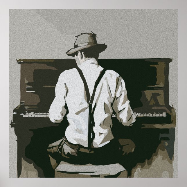Affiche Pianiste de Charme en Harmonie (Devant)