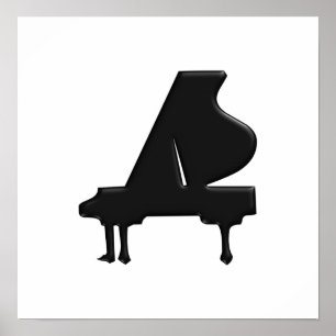 Affiche Piano