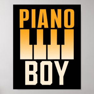 Affiche Piano Cats Piano Lover Piano Player Piano Player A