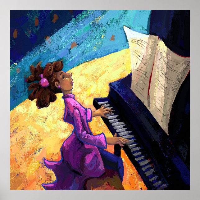 Affiche Piano Concert (Devant)