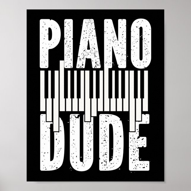 Affiche Piano Piano Piano Dude (Devant)