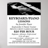 Piano Player, Clavier, Cours de piano