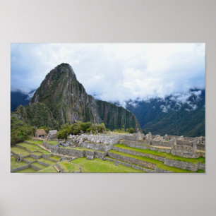 Affiche Pic de Huayna Picchu à Machu Picchu, Pérou