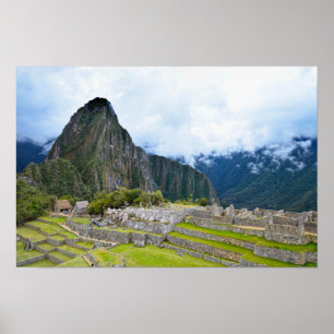 Affiche Pic de Huayna Picchu à Machu Picchu, Pérou