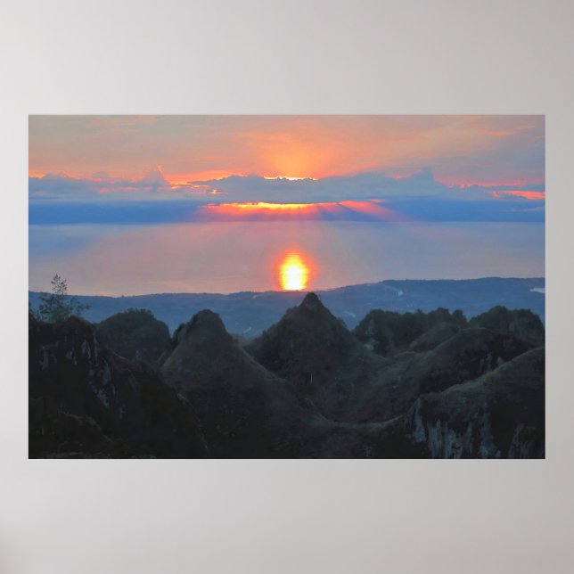 Affiche Pic d'Osmena (Devant)