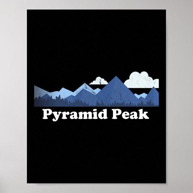Affiche Pic Pyramidal Bygger New York Ny Escalade Randonné (Devant)