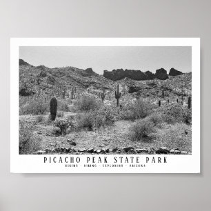 Affiche Picacho Peak State Park Keepsar Arizona