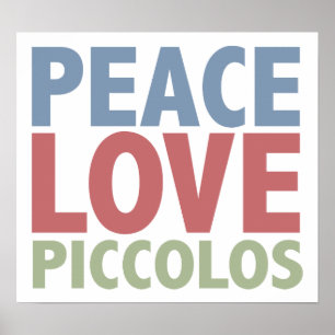 Affiche Piccolos d'amour de paix