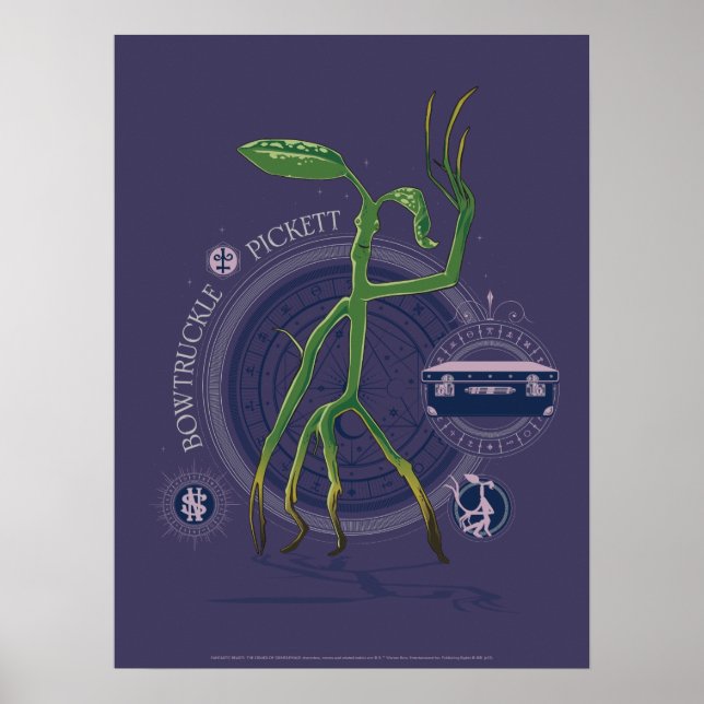 Affiche PICKETT™ Le graphique BOWTRUCKLE™ (Devant)