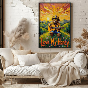 Affiche Pickin pastoral' : Bear's Grassy Jam