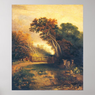 Affiche Picnickers et ânes, Joseph Paul Fine Art