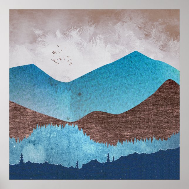 Affiche Pics des Blue Mountain (Devant)