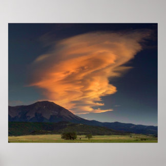 Affiche Pics espagnols Wavecloud