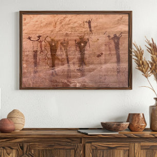 Affiche Pictogrammes de Buckhorn Wash Utah