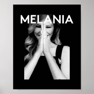 Affiche Pièce de monnaie mème crypto Melania