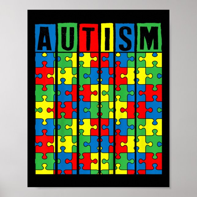 Affiche Pièce de Sensibilisation sur l'autisme pour enfant (Devant)