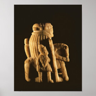 Affiche Pièce d'échecs du chevalier