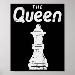 Affiche Pièce d'échecs pour enfants La Chemise Reine Hallo