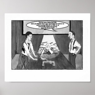 Affiche Pièce En Coton De Peter Dans Les Poignées, Échelle