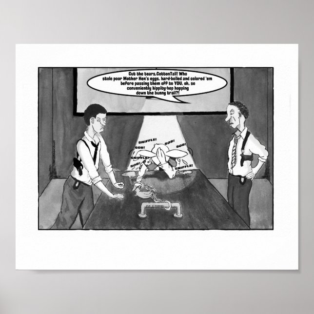 Affiche Pièce En Coton De Peter Dans Les Poignées, Échelle (Devant)