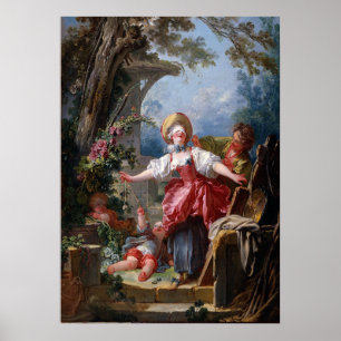 Affiche Pièce maîtresse de Rococo Blind-Man's Buff