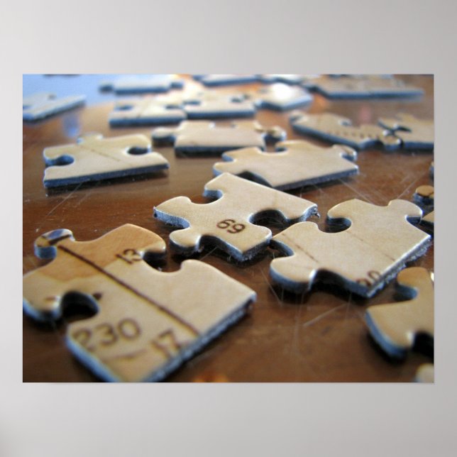 Affiche Pièces de puzzle (Devant)