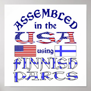 Affiche Pièces finlandaises