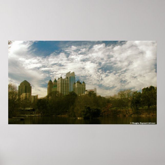 Affiche Piedmont Park, Atlanta, GA (Devant)