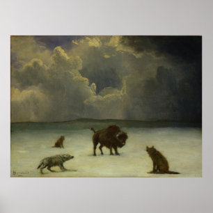 Affiche Piégé par Albert Bierstadt