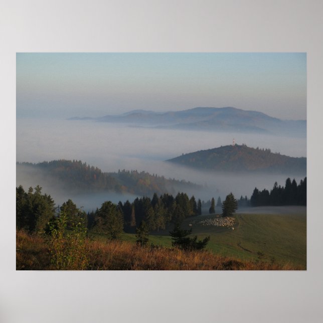 Affiche Pieniny automne (Devant)