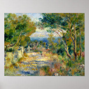 Affiche Pierre A Renoir   L'Estaque