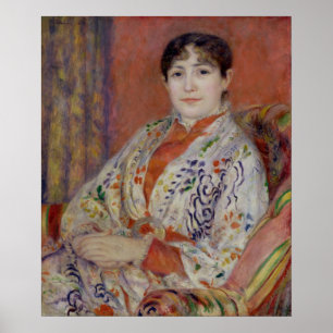 Affiche Pierre A Renoir   Madame Heriot