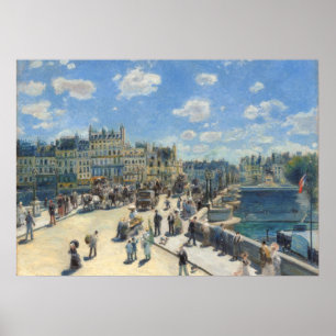 Affiche Pierre A Renoir   Pont Neuf, Paris