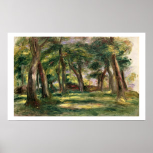 Affiche Pierre A Renoir   Trees
