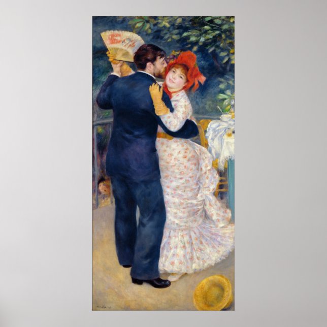 Affiche Pierre A Renoir | Une danse dans le pays (Devant)