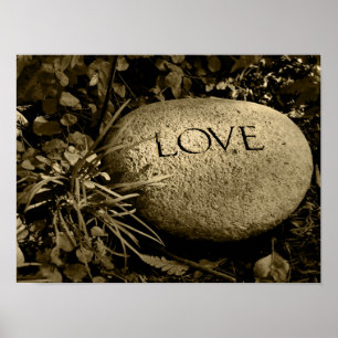 Affiche Pierre "Amour"