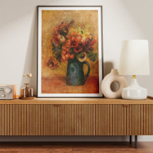 Pierre-Auguste Renoir 1889 Vase de fleurs