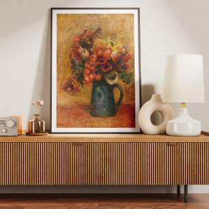 Affiche Pierre-Auguste Renoir 1889 Vase de fleurs